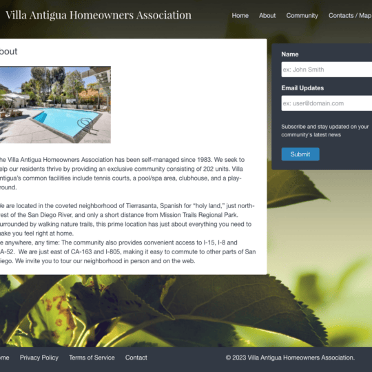 case study villa antigua hoa